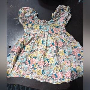 Puffy sleeve toddler dress